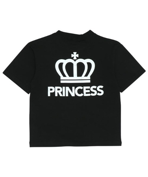 BABYDOLL（ベビードール）の「親子お揃い つながるファミリー Tシャツ 9421K（Tシャツ/カットソー・キッズ・ブラック系2/ホワイト系1/ホワイト系2/ブラック系1/ブルー/チェリーピンク・150cm/140cm/130cm/120cm/100cm/110cm/90cm/80ｃｍ）」の8枚目の写真