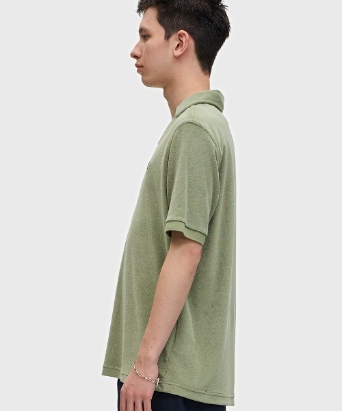 FRED PERRY【現行モデル】オープンカラー タオル地 ポロシャツ FRED PERRY ポロシャツ Open Collar Towelling Polo／オープン