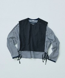 PAR ICI（パーリッシィ）の「リネンコットンキャンバス ワークベスト（ベスト）」