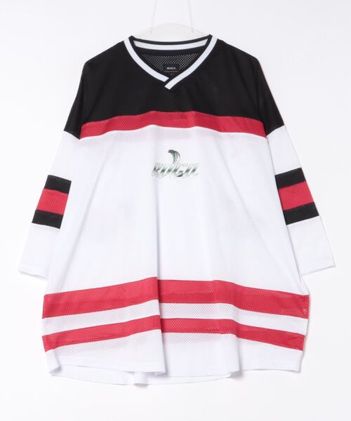 【セール】RVCA メンズ BREAKAWAY GAME SHIRT ロングスリーブＴシャツ 【2024年夏モデル】/ルーカゲームシャツ（Tシャツ/カットソー）｜RVCA（ルーカ）