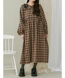 merry jenny | くるくるフリルカラーワンピース(ワンピース)