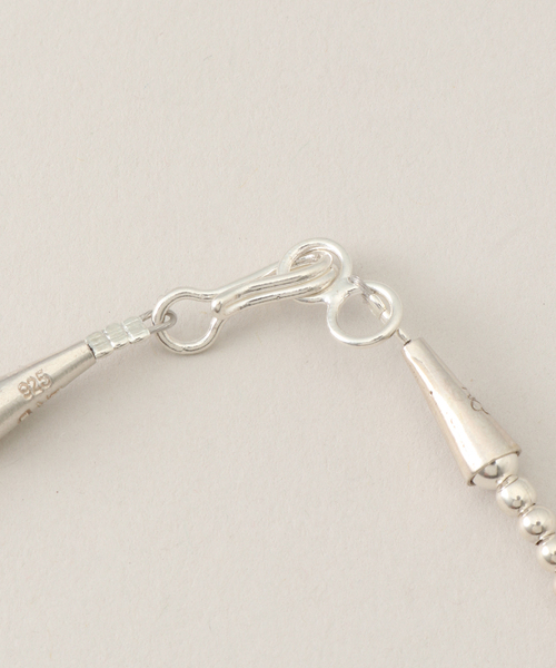 Spick & Span(スピックアンドスパン)の「ERICKA NICOLAS BEGAY ナバホパールNC 3mm/80cm ENB-NPN-3-80(ネックレス・レディース・シルバー・FREE)」の3枚目の写真