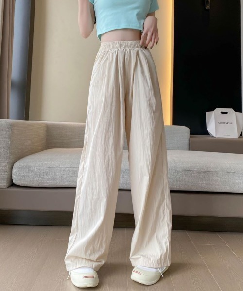 ABITOKYO(アビトーキョー)の「ワッシャーワイドパンツ(その他パンツ・レディース・ブラック/ベージュ/グレー/ミント・M/L)」の13枚目の写真