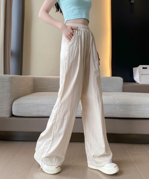 ABITOKYO(アビトーキョー)の「ワッシャーワイドパンツ(その他パンツ・レディース・ブラック/ベージュ/グレー/ミント・M/L)」の11枚目の写真
