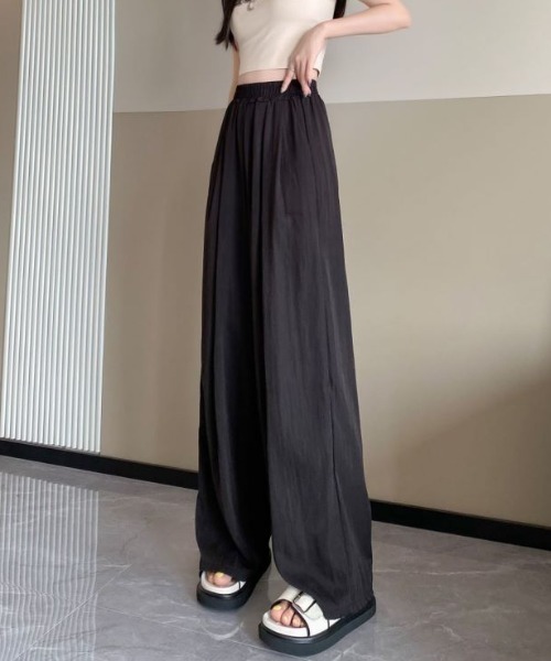 ABITOKYO(アビトーキョー)の「ワッシャーワイドパンツ(その他パンツ・レディース・ブラック/ベージュ/グレー/ミント・M/L)」の22枚目の写真