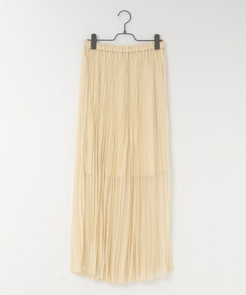 LOWRYS FARM（ローリーズファーム）の「クリンクルシャイニースカート　131270（スカート・レディース・ブラック/ブルー/ピンク/オフホワイト・FREE）」の2枚目の写真