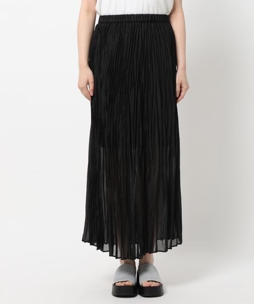 LOWRYS FARM（ローリーズファーム）の「クリンクルシャイニースカート　131270（スカート・レディース・ブラック/ブルー/ピンク/オフホワイト・FREE）」の15枚目の写真