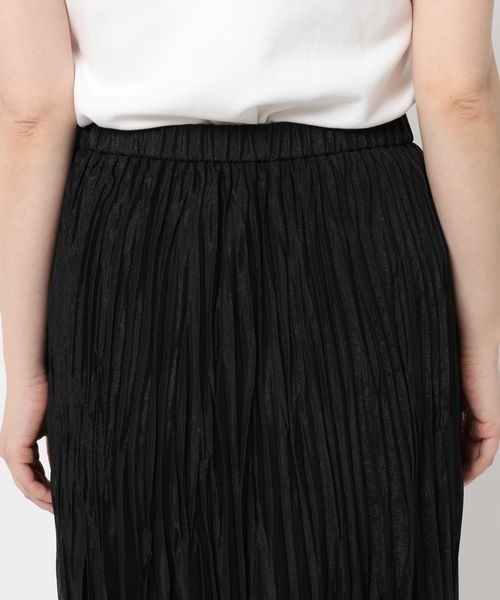 LOWRYS FARM（ローリーズファーム）の「クリンクルシャイニースカート　131270（スカート・レディース・ブラック/ブルー/ピンク/オフホワイト・FREE）」の10枚目の写真