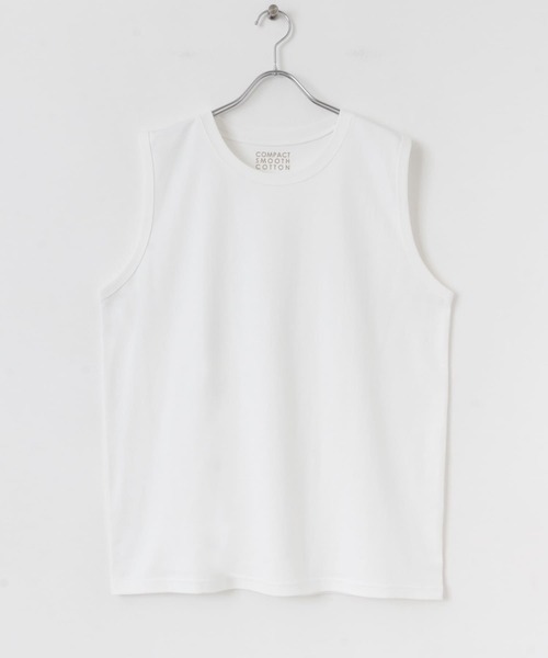 URBAN RESEARCH Sonny Label(アーバンリサーチサニーレーベル)の「コンパクトスムースベーシックタンクトップ(タンクトップ・メンズ・ホワイト/ブラック/グレー・LARGE/MEDIUM)」の2枚目の写真