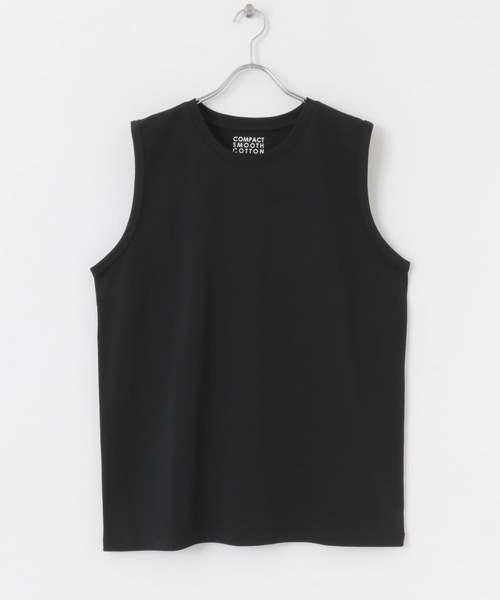 URBAN RESEARCH Sonny Label(アーバンリサーチサニーレーベル)の「コンパクトスムースベーシックタンクトップ(タンクトップ・メンズ・ホワイト/ブラック/グレー・LARGE/MEDIUM)」の12枚目の写真