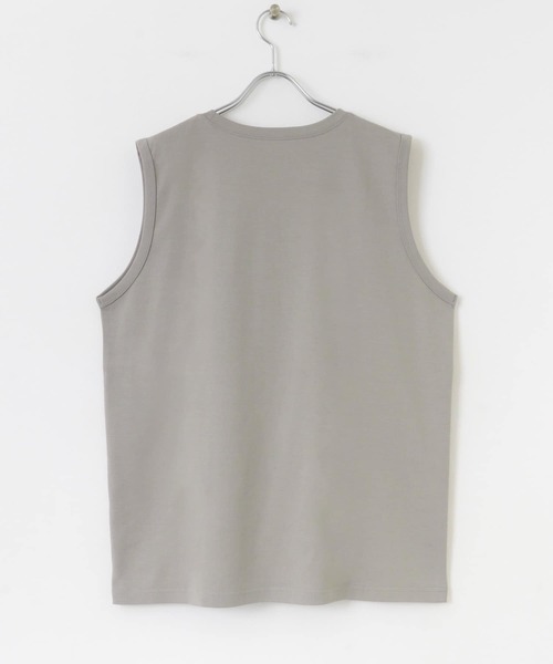 URBAN RESEARCH Sonny Label(アーバンリサーチサニーレーベル)の「コンパクトスムースベーシックタンクトップ(タンクトップ・メンズ・ホワイト/ブラック/グレー・LARGE/MEDIUM)」の14枚目の写真