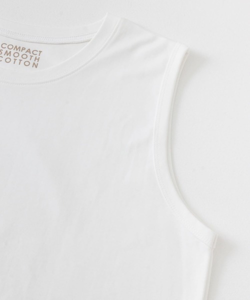 URBAN RESEARCH Sonny Label(アーバンリサーチサニーレーベル)の「コンパクトスムースベーシックタンクトップ(タンクトップ・メンズ・ホワイト/ブラック/グレー・LARGE/MEDIUM)」の16枚目の写真