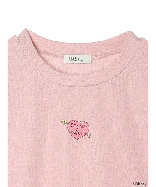 Disney（ディズニー）の「ドナルド/ラメ入りカットプルオーバー（Tシャツ/カットソー・レディース・サックスブルー/ピンク・FREE）」の17枚目の写真