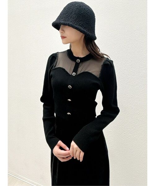 RESEXXY（リゼクシー）の「ブラッシュドベルハット（ハット・レディース・ブラック/ホワイト・FREE）」の22枚目の写真