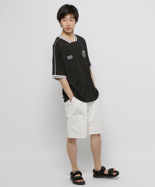 niko and...（ニコアンド）の「ゲームシャツデザインＴシャツ（Tシャツ/カットソー・メンズ・オフホワイト/ブラック・MEDIUM/LARGE）」の16枚目の写真