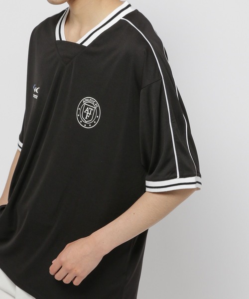 niko and...（ニコアンド）の「ゲームシャツデザインＴシャツ（Tシャツ/カットソー・メンズ・オフホワイト/ブラック・MEDIUM/LARGE）」の9枚目の写真