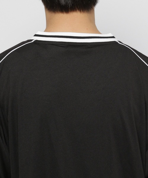 niko and...（ニコアンド）の「ゲームシャツデザインＴシャツ（Tシャツ/カットソー・メンズ・オフホワイト/ブラック・MEDIUM/LARGE）」の7枚目の写真