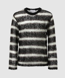 SUGARHILL（シュガーヒル）の「MOHAIR STRIPE PULLOVER（ニット