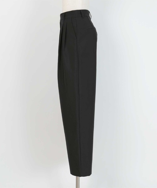 UR'S(ユアーズ)の「タックカーブパンツ(その他パンツ・レディース・ブラック/チャコール/ホワイト・S/M/L)」の16枚目の写真