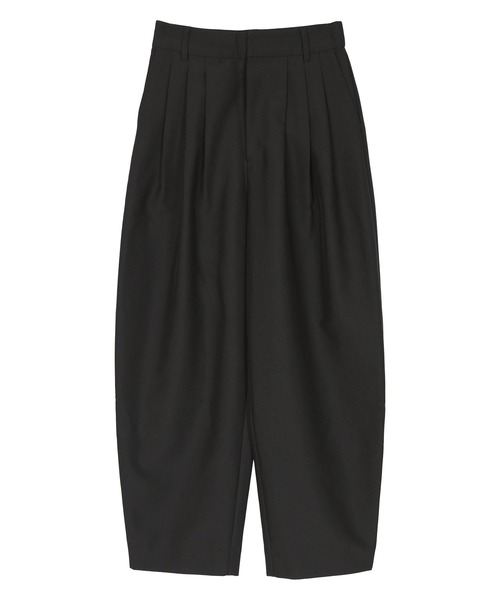UR'S(ユアーズ)の「タックカーブパンツ(その他パンツ・レディース・ブラック/チャコール/ホワイト・S/M/L)」の13枚目の写真