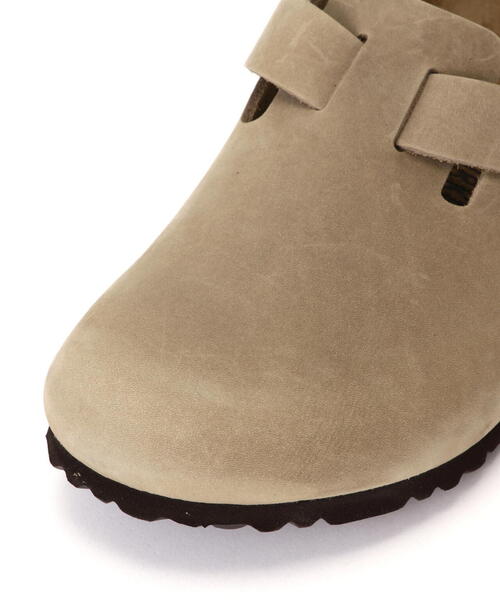 美品ビルケンシュトック ボストン ナチュラルレザー 40 BIRKENSTOCK ビルケンシュトック Boston ボストン ナチュラル