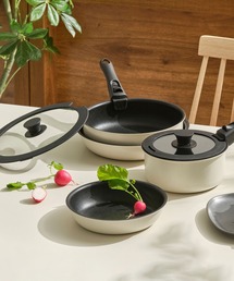 DONO（ドノ）の「DONO 取っ手のとれるフライパン・鍋　8点セット（キッチンツール）」