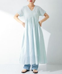 URBAN RESEARCH Sonny Label | ドビーストライプコットンワンピース(ワンピース)