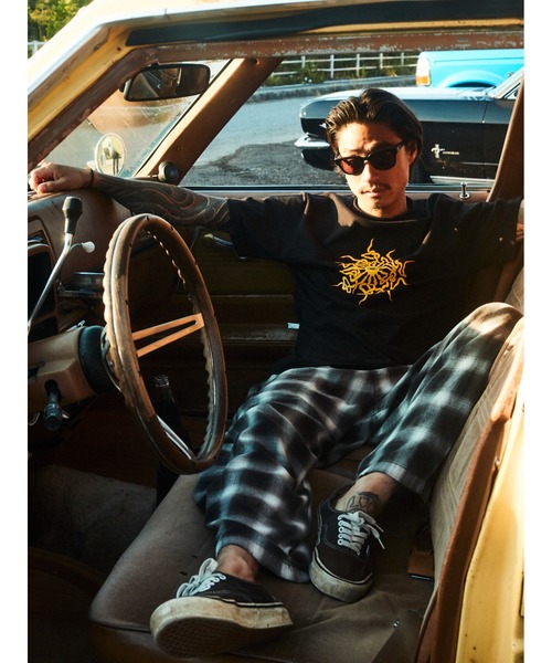 CANNABIS（カンナビス）の「CANNABIS別注 BENI × Tappei (BT-004)（Tシャツ/カットソー・メンズ・ブラック・SMALL/MEDIUM/LARGE）」の6枚目の写真