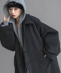 17HR（セブンティーンアワーズ）の「【ユニセックス】スタンドカラーシャギーロングコート（その他アウター）」