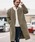 felkod�i�t�B���R�b�h�j�́umj10097-Wool Blend No Collar Coat �m�[�J���[�R�[�g�i�m�[�J���[�R�[�g�j�v�b�J�[�L�n