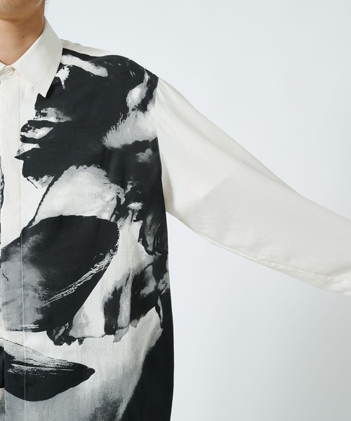 トップス TAAKK \"FLOWER PRINT\" SHIRTS /TA24AW FLOWER PRINT JERSEY – TAAKK