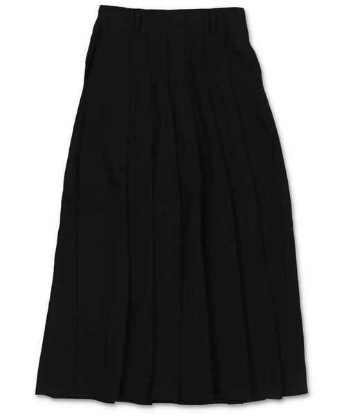 SPINNS（スピンズ）の「【選べる2デザイン】チェック/無地 プリーツロングスカート（スカート・レディース・パープル系その他/ブラウン系その他/チャコール/ブラック×グレー/ブラウン/ブラック・S/M）」の21枚目の写真