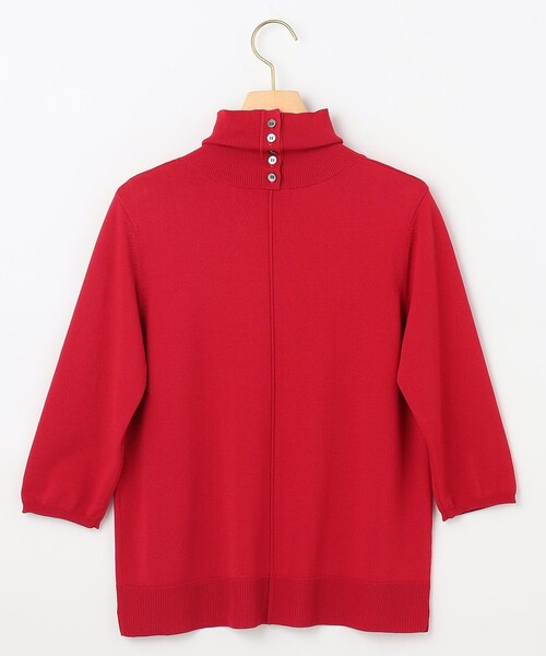 専用❣️⭐️新品⭐️MidiUmi リサイクルウール　タートル　ニットセーター Tiaclasse ニット セーター 「大きいサイズ」ランダムリブ編み