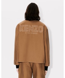 【美品】KENZO archive テーラードジャケット 絣柄 ダークブラウン 86624073b_b_09_215.jpg