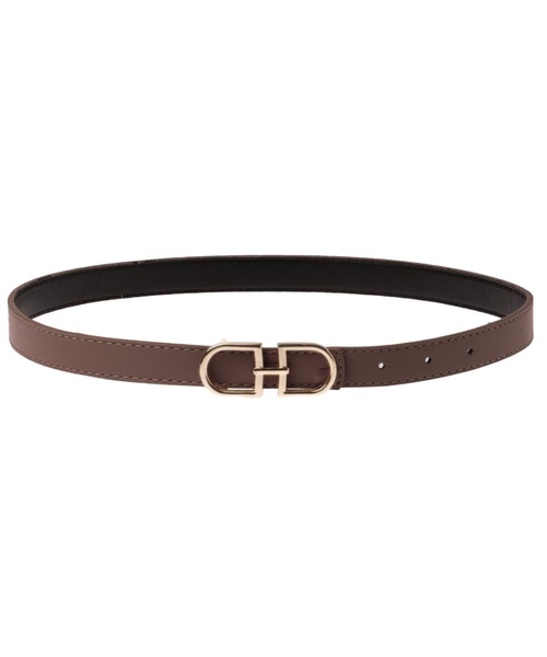 INGNI（イング）の「TOP式リバーシブルベルト／Ａ（ベルト・レディース・アイボリー/ブラック/ベージュ/ブラウン・ONE SIZE）」の3枚目の写真