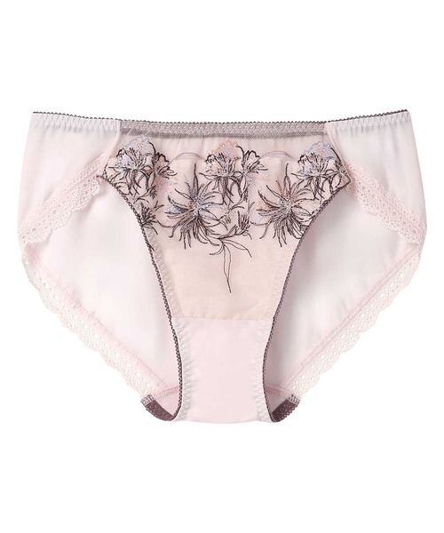 AMPHI(アンフィ)の「「sweetコラボ」「BRAGENIC ブラジェニック 脇高細見えタイプ」 ショーツ(ショーツ・レディース・ライトパープル/ベージュ/ローズ/グレイッシュブルー/ピンク/チャコール/ブラック/サックスブルー/クリーム/パープル/オレンジ/ネイビー/アイボリー/ピンク系/グレー系その他/ライトグリーン/ブラウン/レッド系その他/ブルー/ブルー系その他/ライトオレンジ系・M/L)」の17枚目の写真