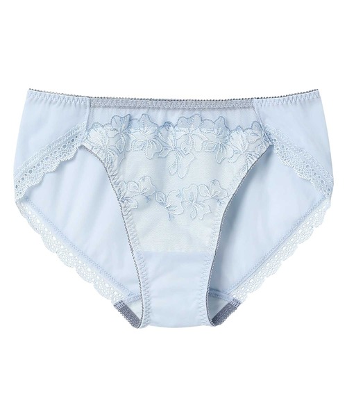 AMPHI(アンフィ)の「「sweetコラボ」「BRAGENIC ブラジェニック 脇高細見えタイプ」 ショーツ(ショーツ・レディース・ライトパープル/ベージュ/ローズ/グレイッシュブルー/ピンク/チャコール/ブラック/サックスブルー/クリーム/パープル/オレンジ/ネイビー/アイボリー/ピンク系/グレー系その他/ライトグリーン/ブラウン/レッド系その他/ブルー/ブルー系その他/ライトオレンジ系・M/L)」の11枚目の写真