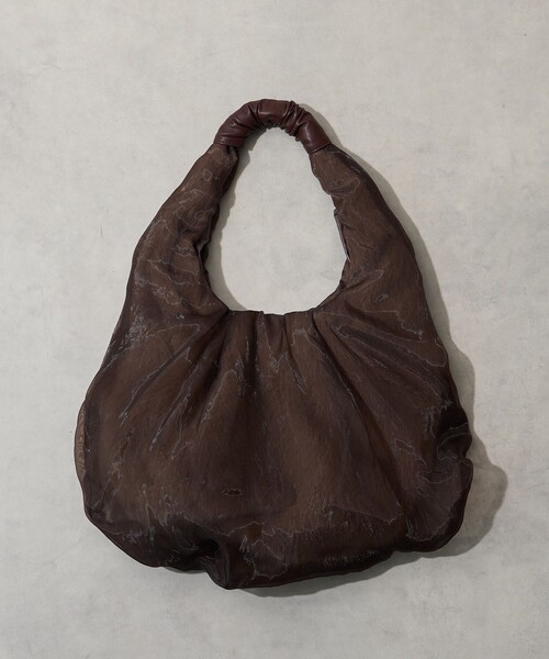 FREAK'S STORE（フリークスストア）の「Casselini × FREAK'S STORE/キャセリーニ 別注 レイヤードバッグ（ハンドバッグ・レディース・ブラウン/ブラック・ONE SIZE）」の7枚目の写真