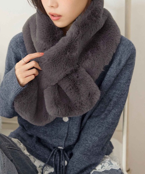 セール】フェイクファーティペット（マフラー）｜CHAN ME（チャンミ