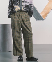 《UNISEX》【Italian Dead Stock Fabric】One-Tuck Wide Pants/ワンタックワイドパンツ 【MAISON SPECIAL/メゾンスペシャル】
