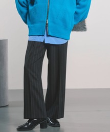 《UNISEX》【Italian Dead Stock Fabric】One-Tuck Wide Pants/ワンタックワイドパンツ 【MAISON SPECIAL/メゾンスペシャル】