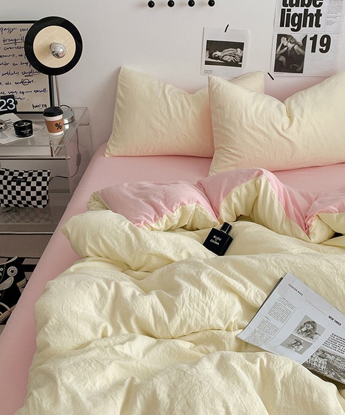 ポテチーノ ベッドカバー＆枕カバー シングル 2セット ポテチーノ