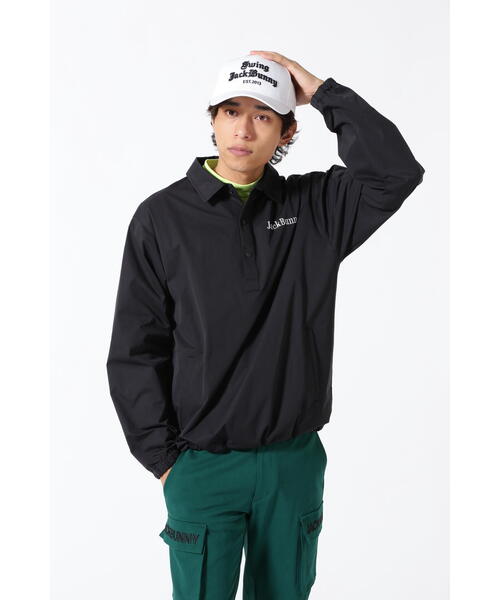 Jack Bunny!!（ジャックバニー）の「【Jack Bunny!!】PEビエラ 襟付きシャツ型スニードジャケット（その他トップス・メンズ・ブラック/ブルー/グリーン・LARGE/X-LARGE/MEDIUM）」の8枚目の写真