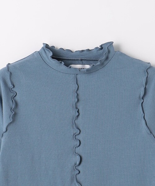 green label relaxing(グリーンレーベルリラクシング)の「【別注】<Pluckys>TJ EX 天竺 袖フリル トップス / キッズ 100cm-130cm(Tシャツ/カットソー・キッズ・ダークグレー/コバルトブルー/ベージュ・100cm/130cm/120cm/110cm)」の10枚目の写真