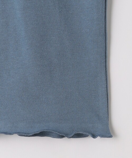 green label relaxing(グリーンレーベルリラクシング)の「【別注】<Pluckys>TJ EX 天竺 袖フリル トップス / キッズ 100cm-130cm(Tシャツ/カットソー・キッズ・ダークグレー/コバルトブルー/ベージュ・100cm/130cm/120cm/110cm)」の12枚目の写真
