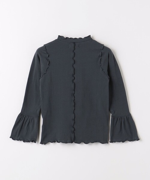 green label relaxing(グリーンレーベルリラクシング)の「【別注】<Pluckys>TJ EX 天竺 袖フリル トップス / キッズ 100cm-130cm(Tシャツ/カットソー・キッズ・ダークグレー/コバルトブルー/ベージュ・100cm/130cm/120cm/110cm)」の14枚目の写真