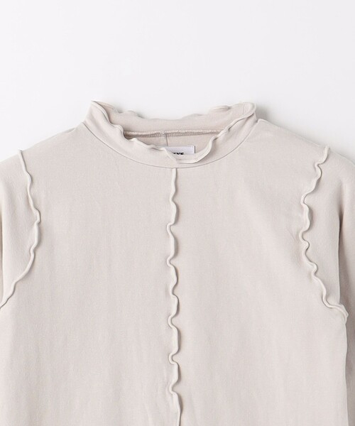 green label relaxing(グリーンレーベルリラクシング)の「【別注】<Pluckys>TJ EX 天竺 袖フリル トップス / キッズ 100cm-130cm(Tシャツ/カットソー・キッズ・ダークグレー/コバルトブルー/ベージュ・100cm/130cm/120cm/110cm)」の19枚目の写真