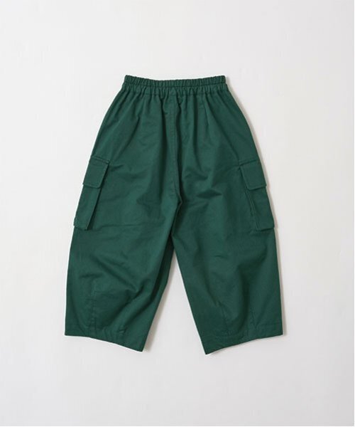 b・ROOM（ビールーム）の「タックワイドカーゴパンツ（カーゴパンツ・キッズ・ピンク/ベージュ/ブラック/カーキ/モスグリーン/ターコイズブルー・120cm/100cm/110cm/130cm/150cm/140cm）」の9枚目の写真