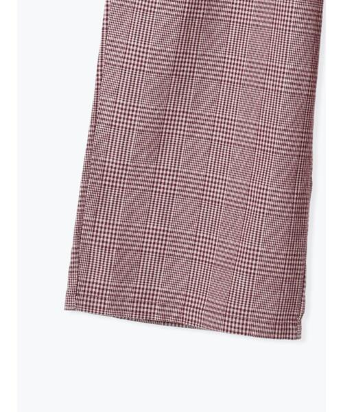 Samansa Mos2（サマンサ モスモス）の「綿麻タックパンツ（その他パンツ・レディース・ブラック/チャコールグレー/キナリ/ボルドー・M/L）」の8枚目の写真