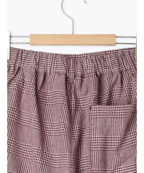 Samansa Mos2（サマンサ モスモス）の「綿麻タックパンツ（その他パンツ・レディース・ブラック/チャコールグレー/キナリ/ボルドー・M/L）」の9枚目の写真